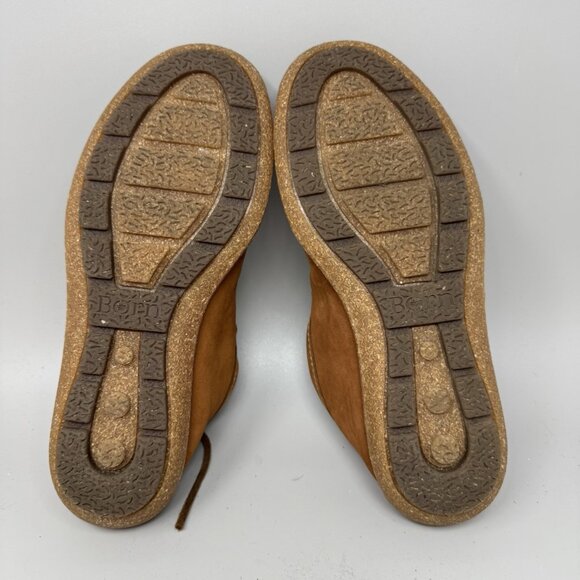 Born Nuala Mable Leaf Brown Leather Nubuck Chukka Bootie size 10 - Picture 8 of 9